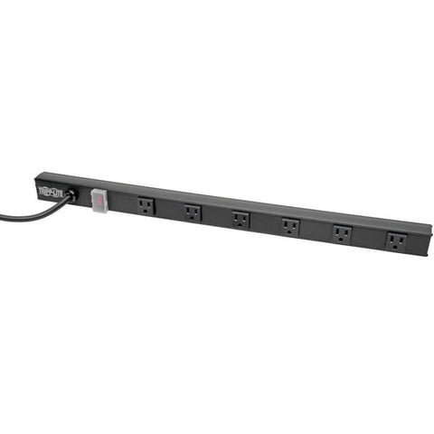 Tripp Lite PS2406RA08B 6-Outlet Power Strip
