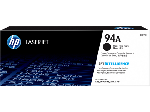HP 94A (CF294A) Black Original LaserJet Toner Cartridge (1200 Yield)