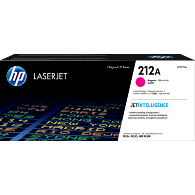 HP 212A (W2123A) Magenta Original LaserJet Toner Cartridge (4500 Yield)
