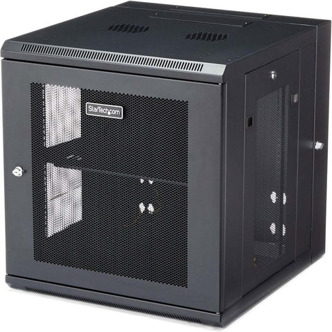 StarTech 12U Wall-Mount Server Rack Cabinet - 19.7 in. Deep - Hinged