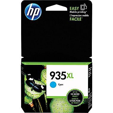HP HP 935XL (C2P24AN) High Yield Cyan Original Ink Cartridge (825 Yield)