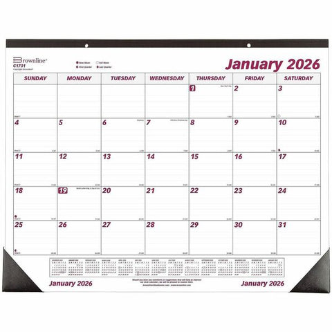 Dominion Blueline, Inc Professional Monthly Desk/Wall Calendar