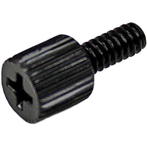 StarTech 6-32, 5/16in Long Black Metal Computer Case Thumbscrew - Pkg of 50