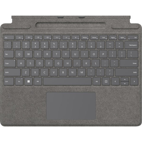 Microsoft Corporation Surface Pro Signature Keyboard - Platinum