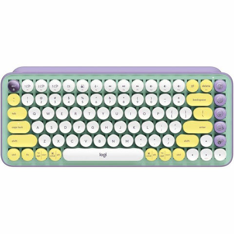 Logitech POP Keys Wireless Mechanical Keyboard With Emoji Keys - Daydream Mint