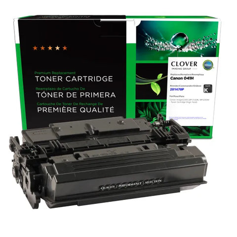 Clover Technologies Group, LLC Clover Imaging Remanufactured High Yield Toner Cartridge for Canon 041H