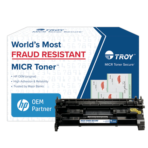 TROY TROY 4001/4101 MICR Toner Secure Standard Yield Cartridge (Coordinating HP Part Number: W1480A)