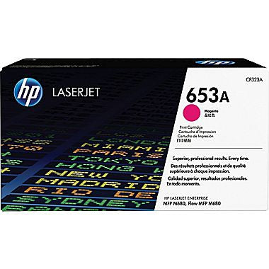 HP 653A (CF323A) Magenta Original LaserJet Toner Cartridge (16500 Yield)