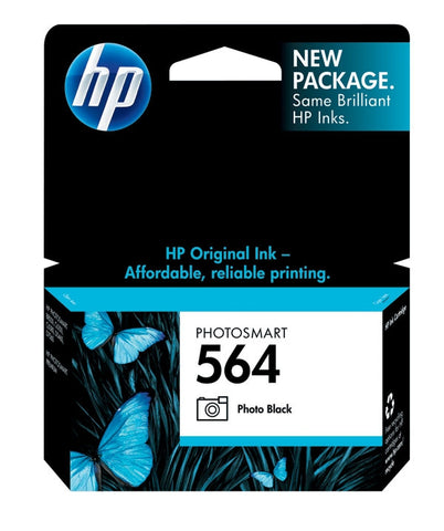 HP 564 (CB317WN) Photo Original Ink Cartridge (130 Yield - 4" x 6" Photos)