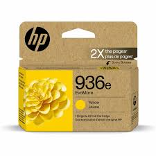 HP #936e YELLOW HIGH YIELD INK CTG HP OJ PRO 9110b 9125e 9135e