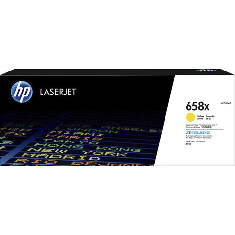 HP 658X YELLOW 28K HIGH YEILD TONER CTG M751 SERIES