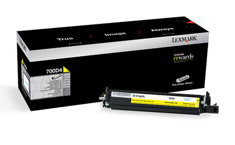 Lexmark (700D4) Yellow Developer Unit (40000 Yield)