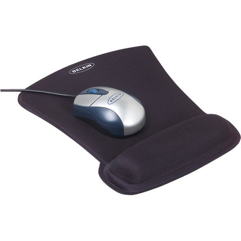 Belkin International, Inc WaveRest Gel Mouse Pad (Black), 1 Pack