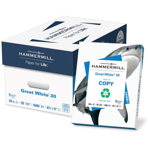 International Paper Company Great White Recycled Copy Paper