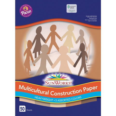 Pacon Corporation Multicultural Construction Paper