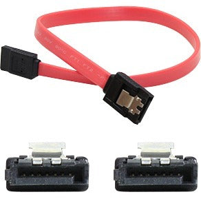 AddOn 5 pack of 15.24cm (6.00in) SATA Female to Female Red Cable