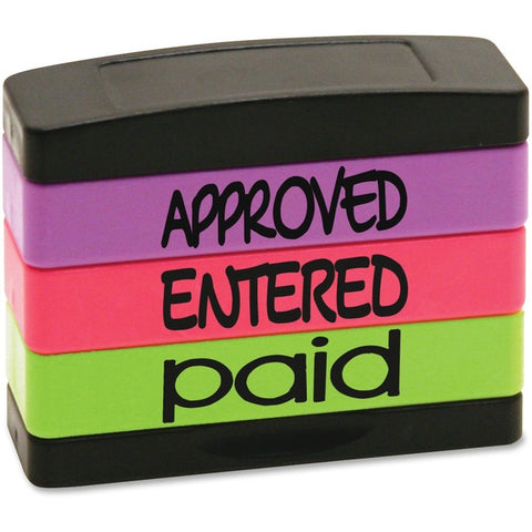 U.S. Stamp & Sign Stamp Message Stack Set