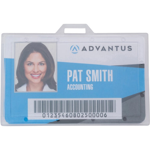 Advantus Corp Clear ID Card Holders