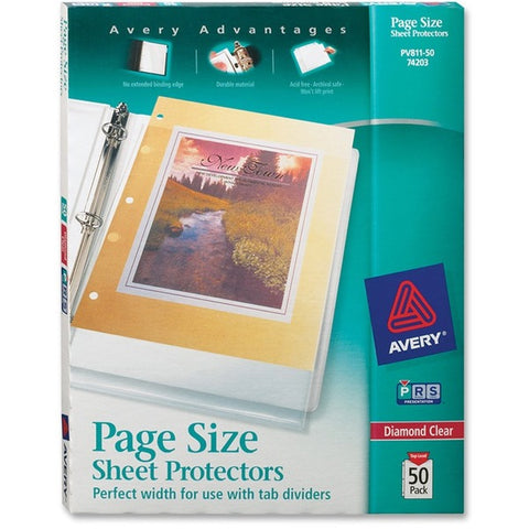 Avery Page Size Sheet Protectors