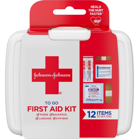 Johnson & Johnson Services, Inc 12-piece Mini First Aid Kit