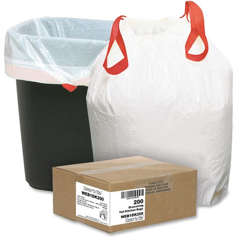 AEP Industries 13 Gallon Drawstring Trash Bags