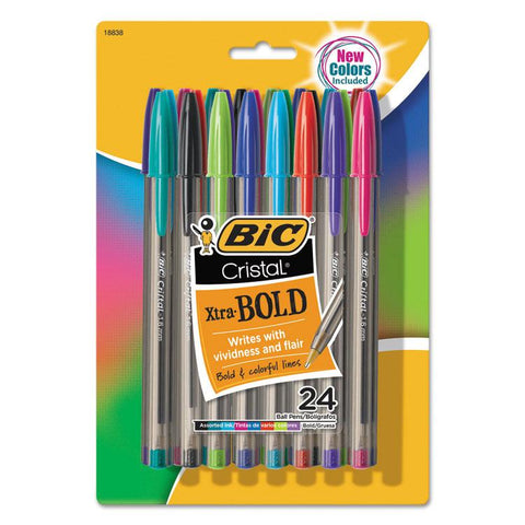 BIC Cristal Xtra Bold Stick Ballpoint Pen