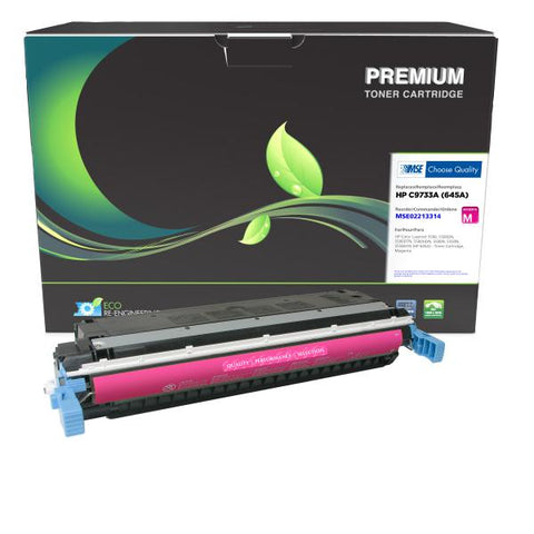 MSE Remanufactured Magenta Toner Cartridge for HP C9733A (HP 645A)