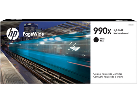 HP 990X (M0K01AN) PageWide Pro 750dw MFP 772 777 High Yield Black Original PageWide Cartridge (16000 Yield)