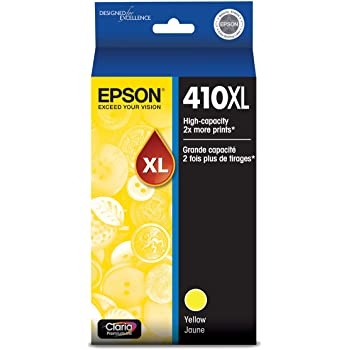 Epson 410XL, Yellow Ink Cartridge, High Capacity
