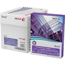 Xerox<sup>&reg;</sup> Premium Laser Copy Paper, 98 Brightness, 24 lb, 8-1/2 x 11, White, 500 Sheets per Ream (3R13038)