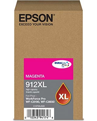 Epson Magenta Ink Pack 4,600 Pages (T912XL320)