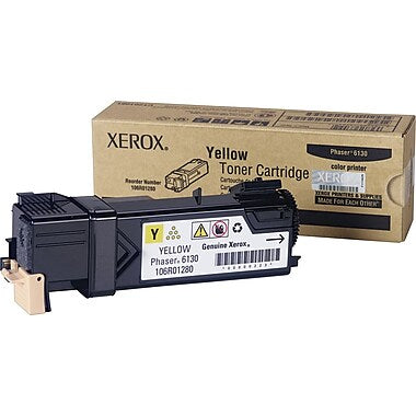Xerox Phaser 6130 Yellow Toner Cartridge (1900 Yield)