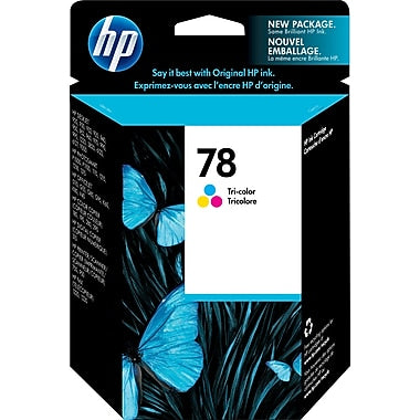 HP 78 (C6578DN) Tri-Color Original Ink Cartridge (560 Yield)