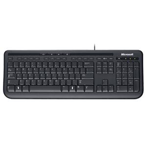 Microsoft Corporation Wired Keyboard 600 Black USB Port English